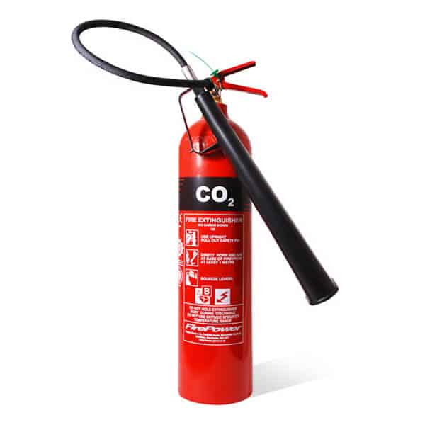 CO2 fire extinguishers
